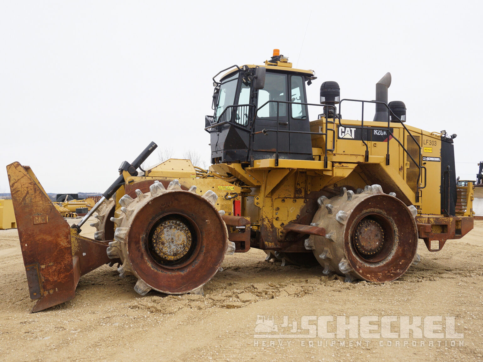 2017 Cat 826K, Landfill Compactor, A03423 - J.J. Scheckel