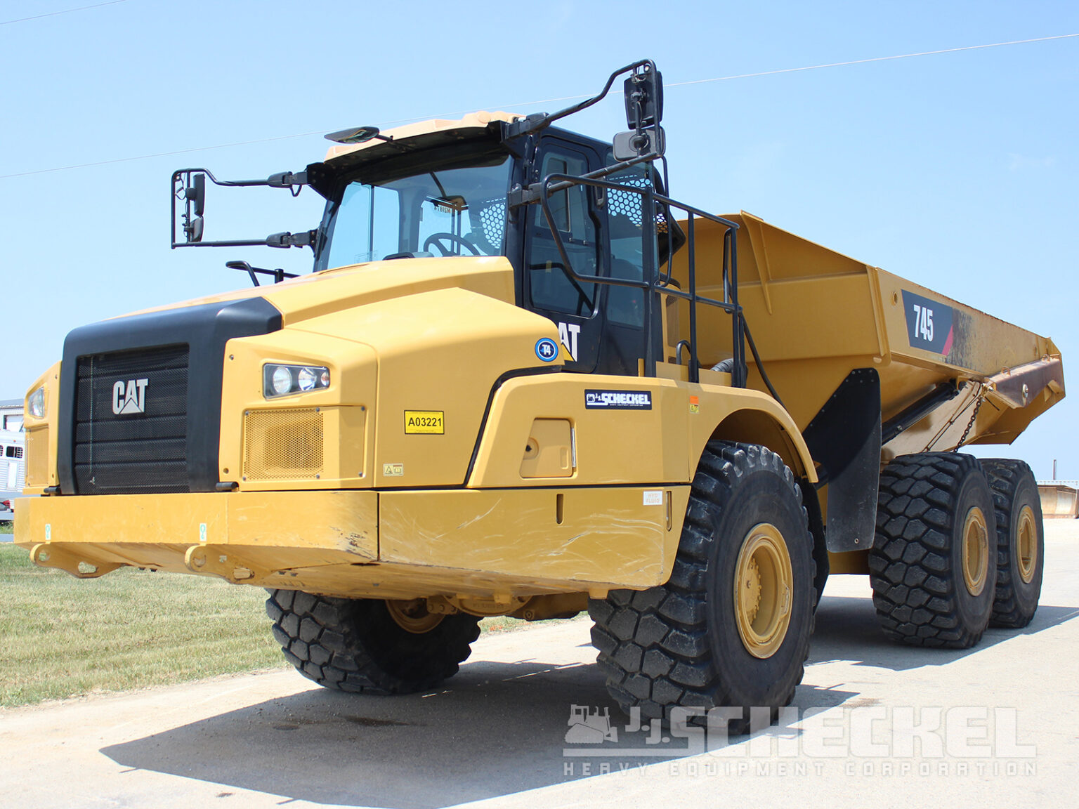 2020 Cat 745, Haul Truck, A03221 - J.J. Scheckel