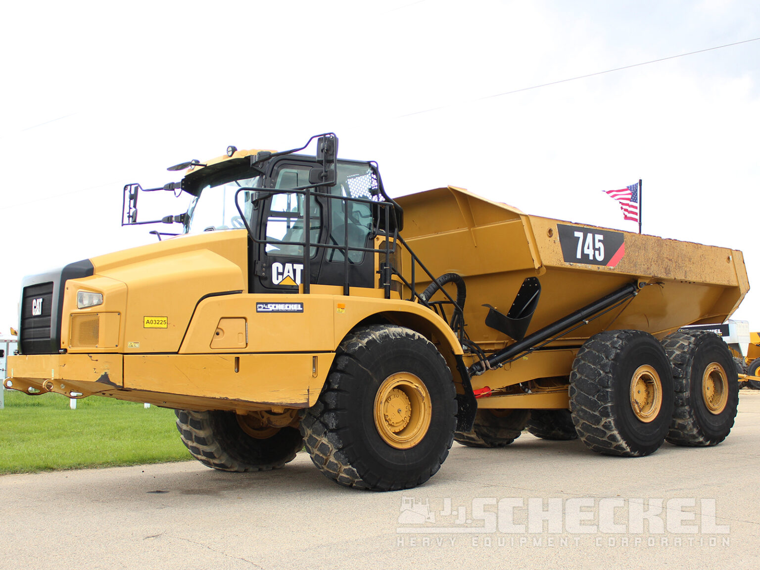 2018-cat-745-haul-truck-a03225-j-j-scheckel