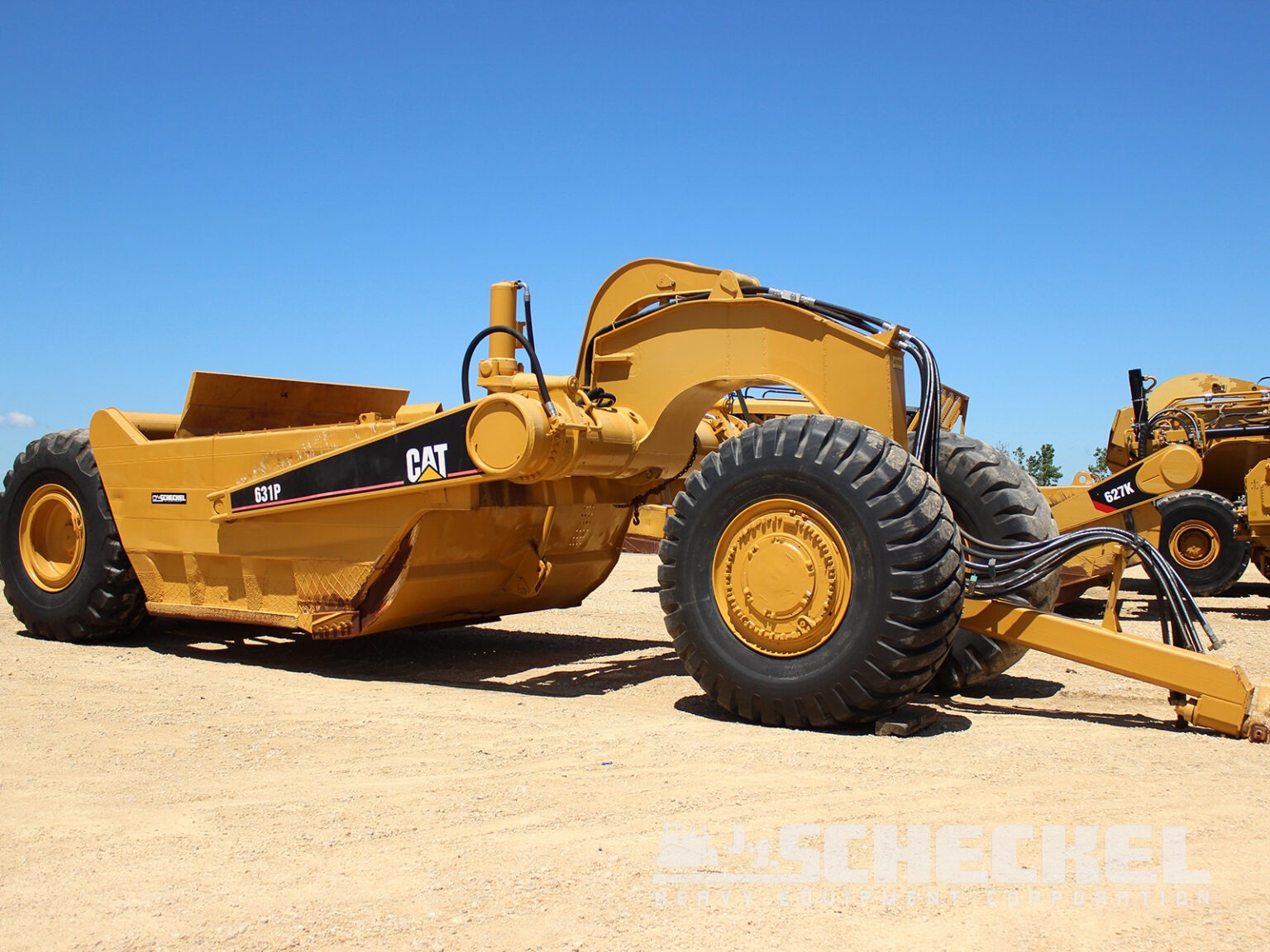 CAT 631P Pull Scraper, New Conversion, A01889 - J.J. Scheckel