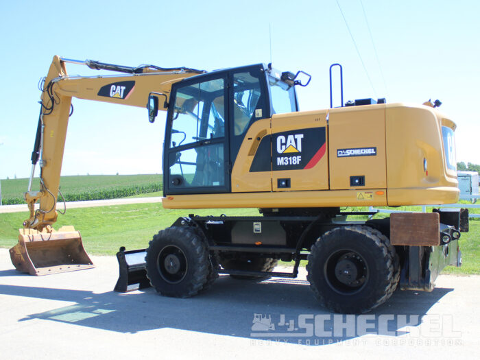 2018 Cat M318F Wheeled Excavator.