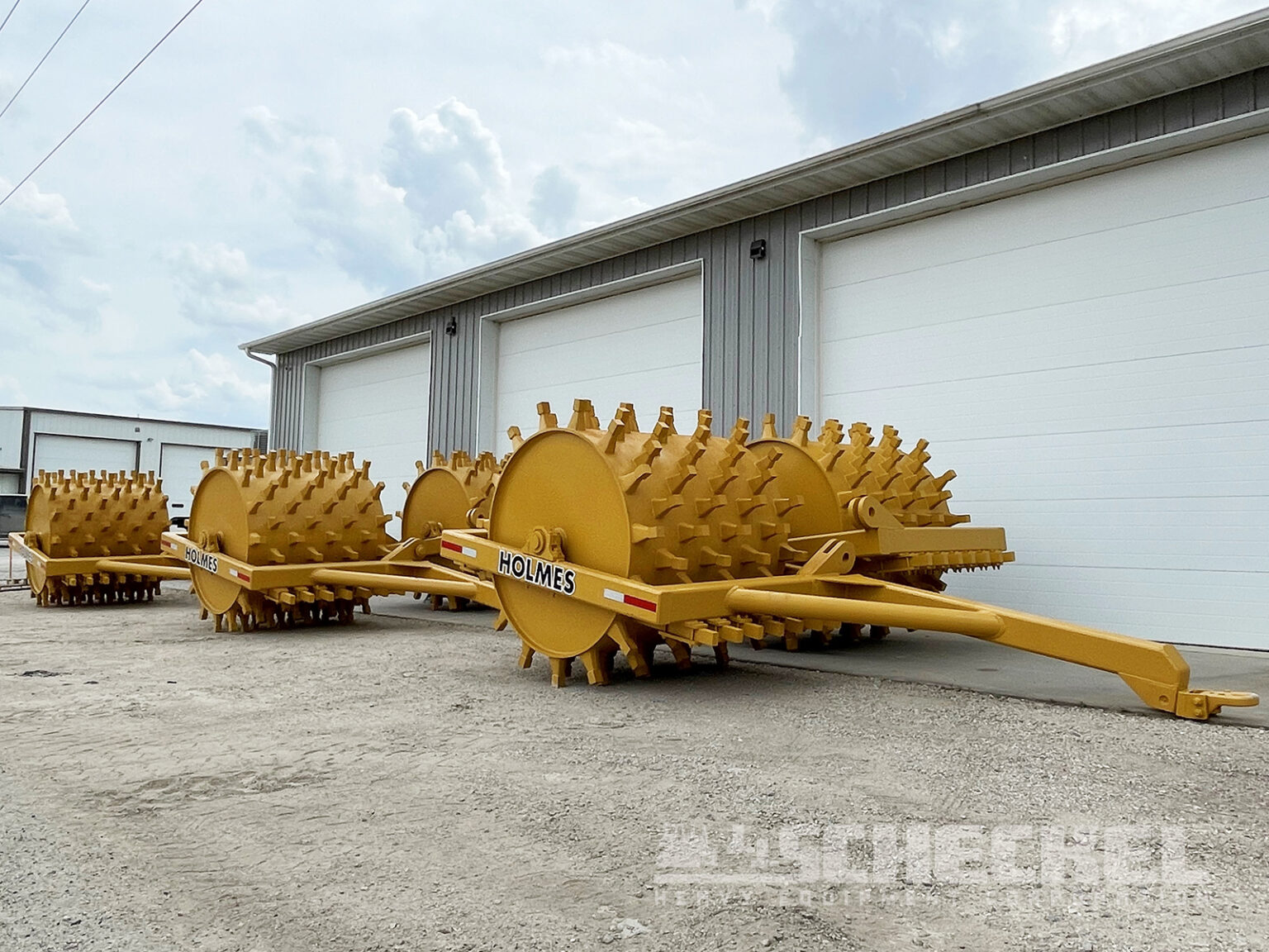 2024 Holmes Double Drum Sheepsfoot Rollers J.J. Scheckel
