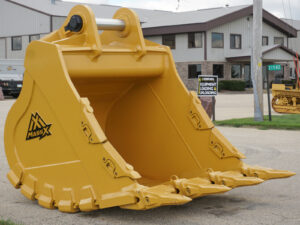 75” wide, 6 Yard, MassX Bucket, to Fit Cat 390 or Cat 395 with HB2 Linkage