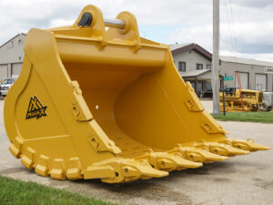 98.5” wide, 8.5 Yard, MassX Bucket, to Fit Cat 390 or Cat 395 with HB2 Linkage