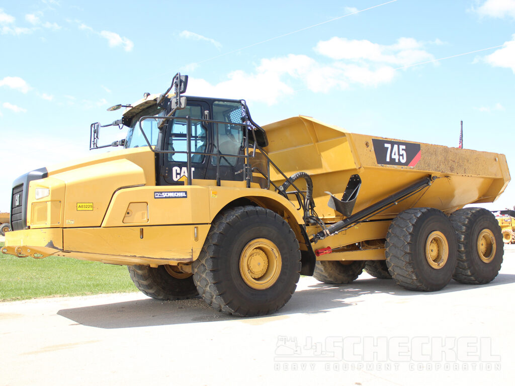 2018 Cat 745, Haul Truck, A03225 - J.J. Scheckel