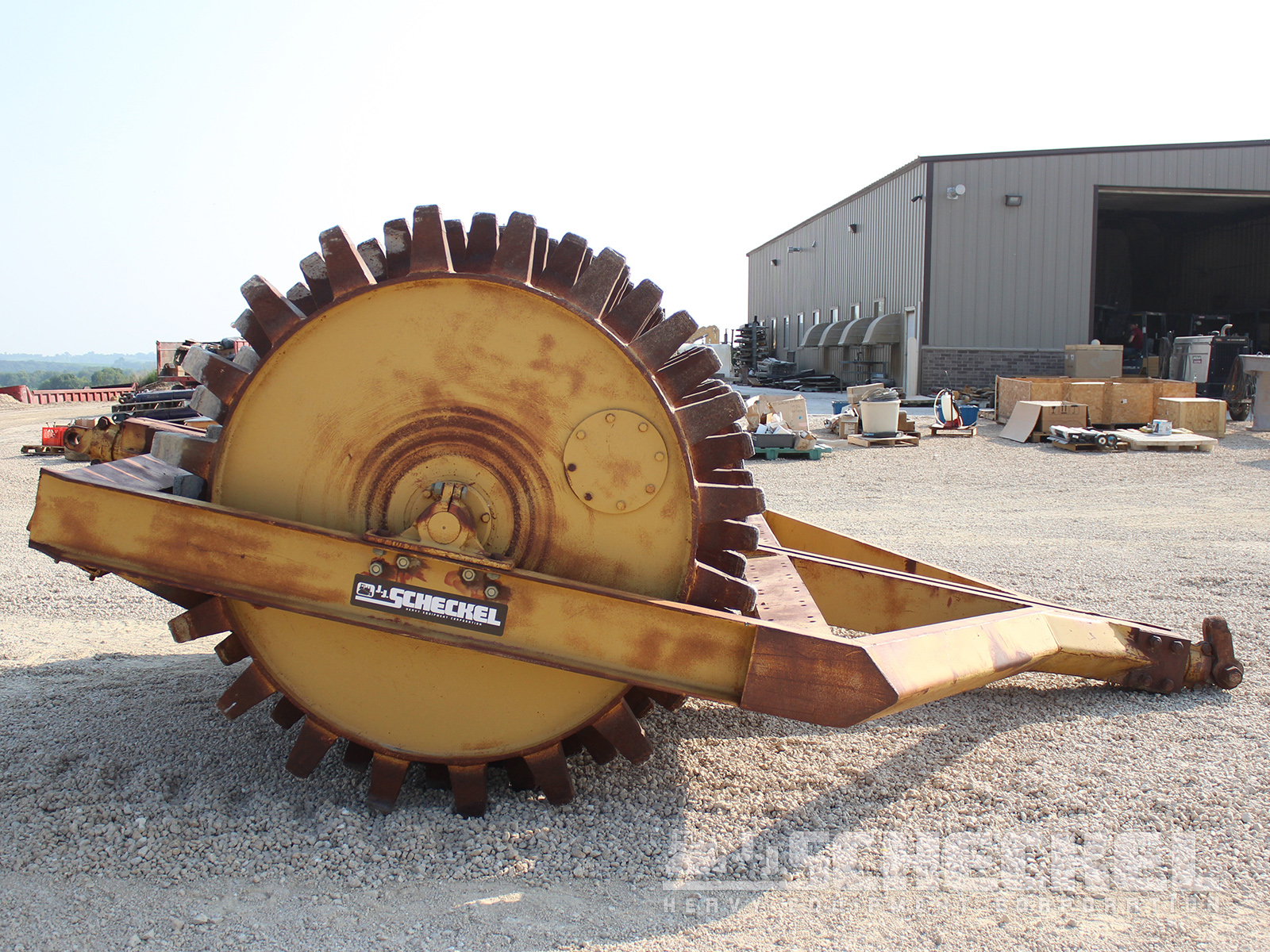 Scame Roller-Block 450 SC92066 industrial cable reel. stand and drum