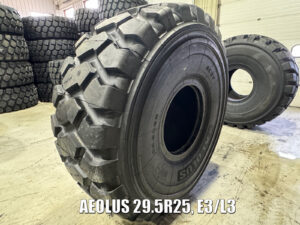 New,  Aeolus 29.5R25 E3/L3 Radial tires, Fits ADT Trucks and Loaders