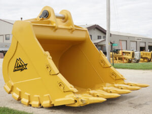 90” wide, 7 Yard, MassX Bucket, to Fit Cat 374 with VB2 Linkage