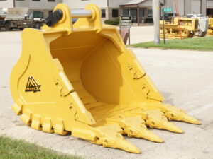 60” wide, 2.5 Yard, MassX Bucket, to Fit Cat 345, 349, 350 & 352 with TB Linkage
