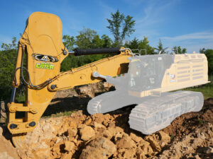 MassX “Rock Eater” Boom Ripper System, to fit Cat 374 Excavators